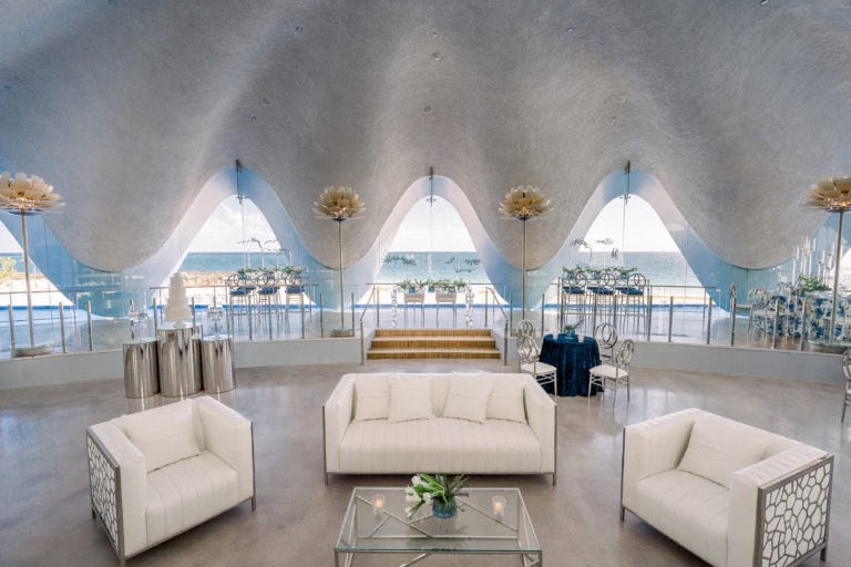 A lounge area at La Concha