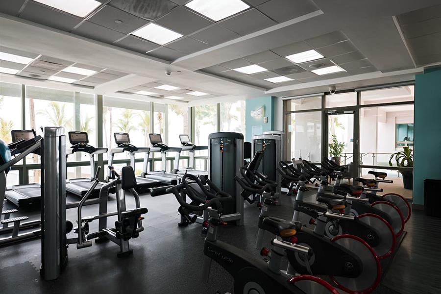 Gym area of Hotel