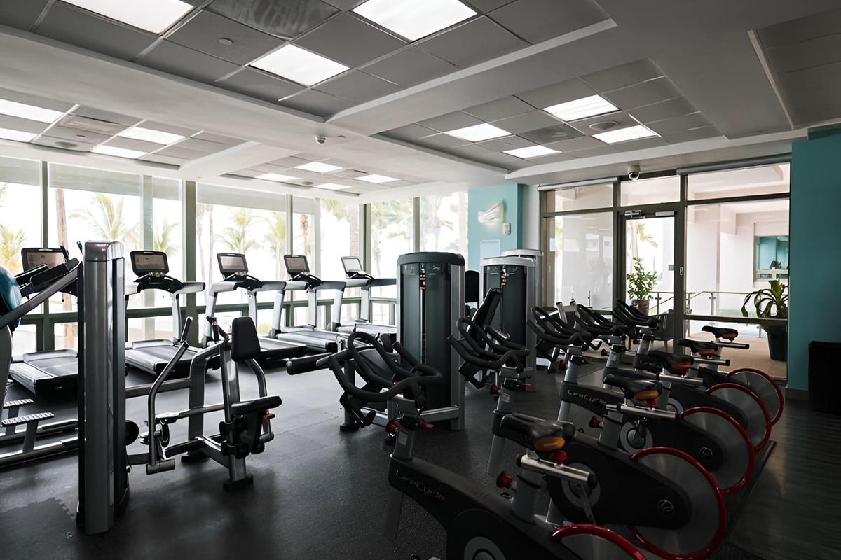 Gym area of Hotel