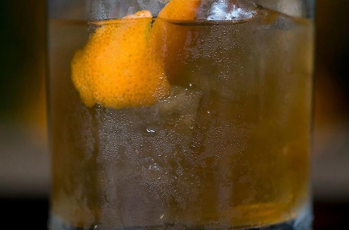 A cold beverage