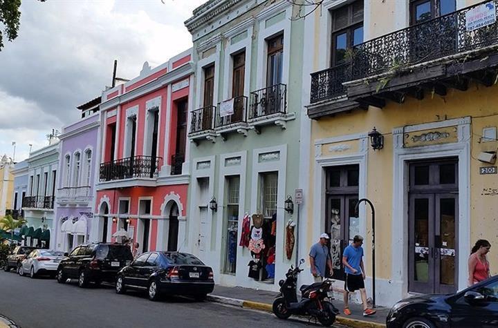 Colorful buildings