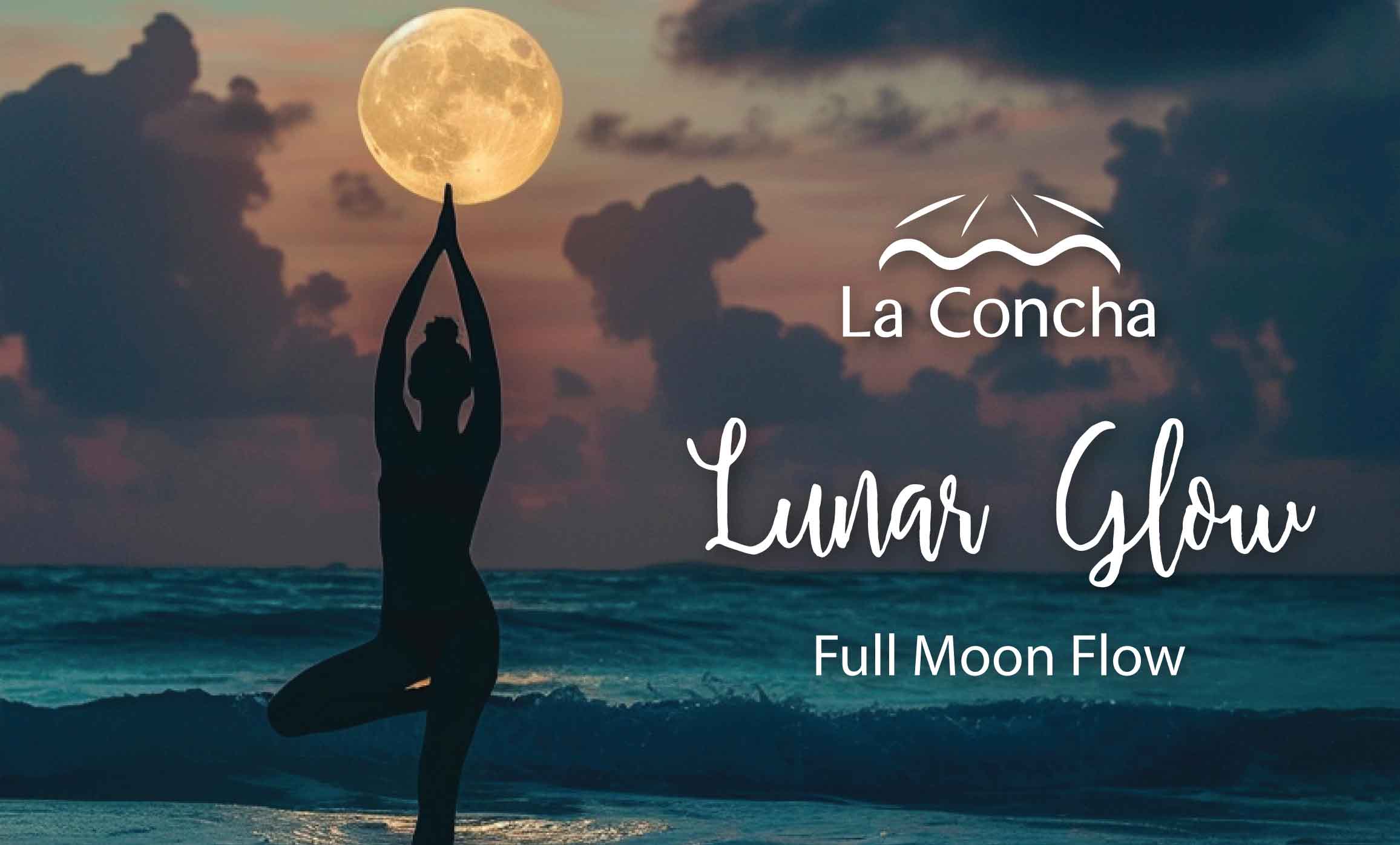 lunar glow flow yoga at la concha resort