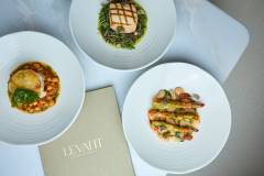 variety of food dishes on table